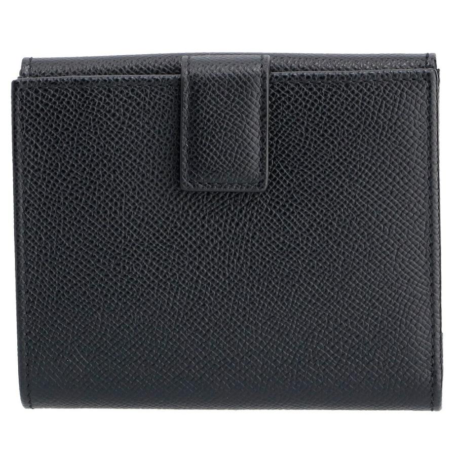 【お取り寄せ】 【並行輸入品】 フェラガモ 折財布 【GANCINO CLIP】 22C877 0673998 ブラック(0010 NERO) FERRAGAMOの画像