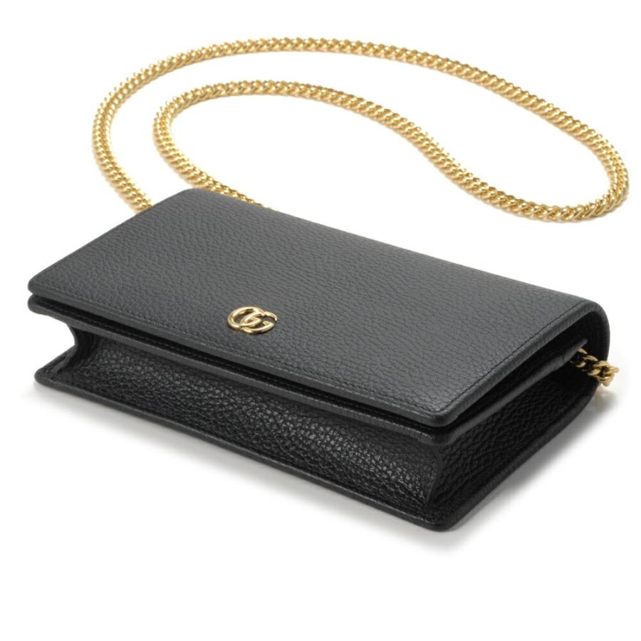 【お取り寄せ】 【並行輸入品】 グッチ GUCCI バッグ ショルダーバッグ 【GGマーモント：GG MARMONT】 497985 CAO0G ブラック（1000）の画像