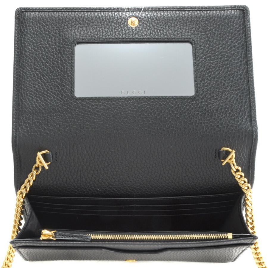 【お取り寄せ】 【並行輸入品】 グッチ GUCCI バッグ ショルダーバッグ 【GGマーモント：GG MARMONT】 497985 CAO0G ブラック（1000）の画像