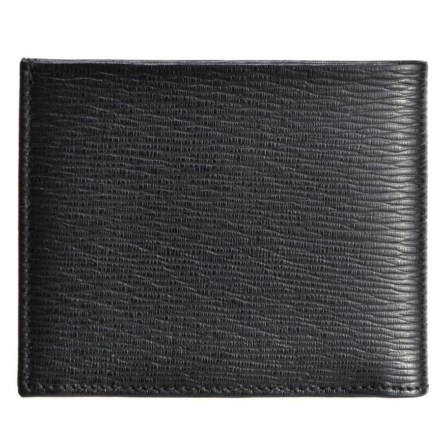 【並行輸入品】 フェラガモ FERRAGAMO 財布 折財布 【REVIVAL GANC】 66A065 685986 0397 NERO/RED ブラック(0397/NERO+ROSSO)の画像