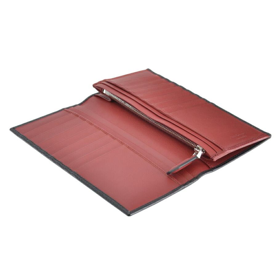 【並行輸入品】 フェラガモ FERRAGAMO 長財布 【REVIVAL GANC】 66A069 0686018 ブラック（0397/NERO+RED）の画像