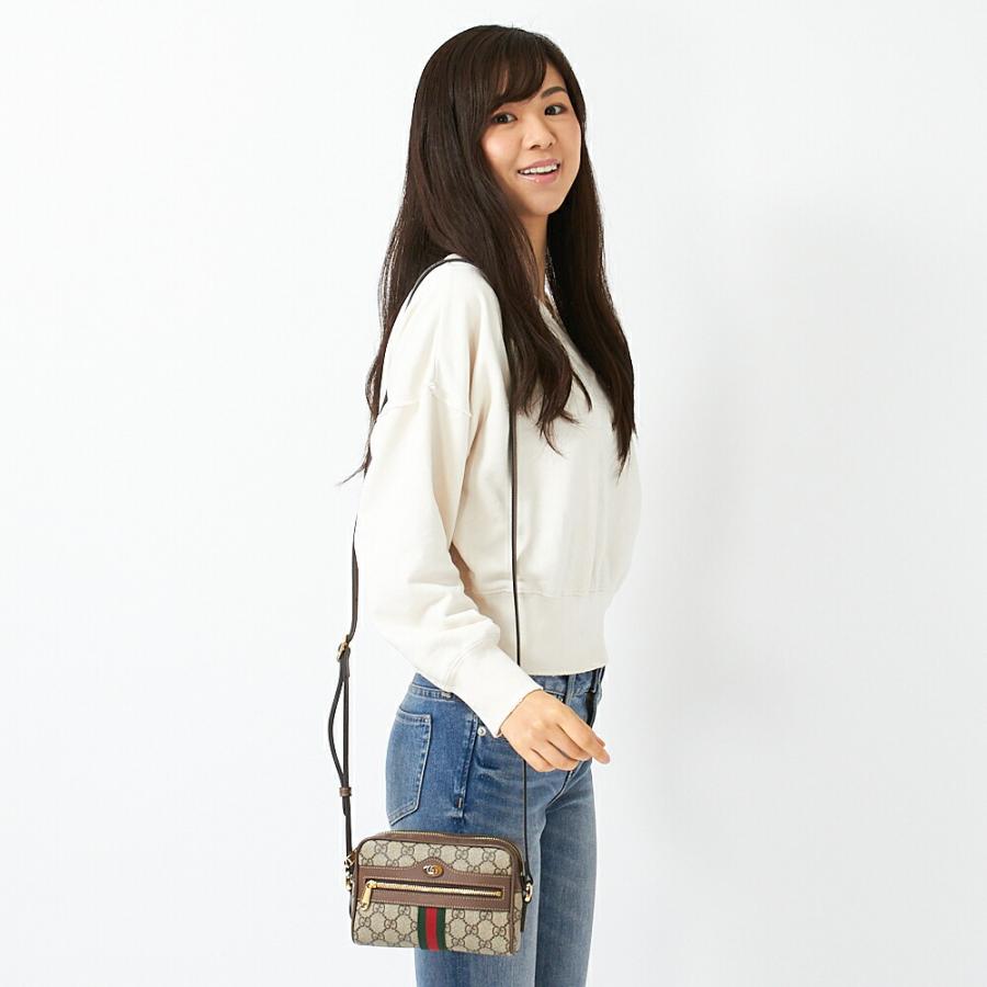 【お取り寄せ】 【並行輸入品】 グッチ GUCCI ショルダーバッグ 【LINEA A：リネアA】 517350 96IWS ブラウン系(8745)の画像