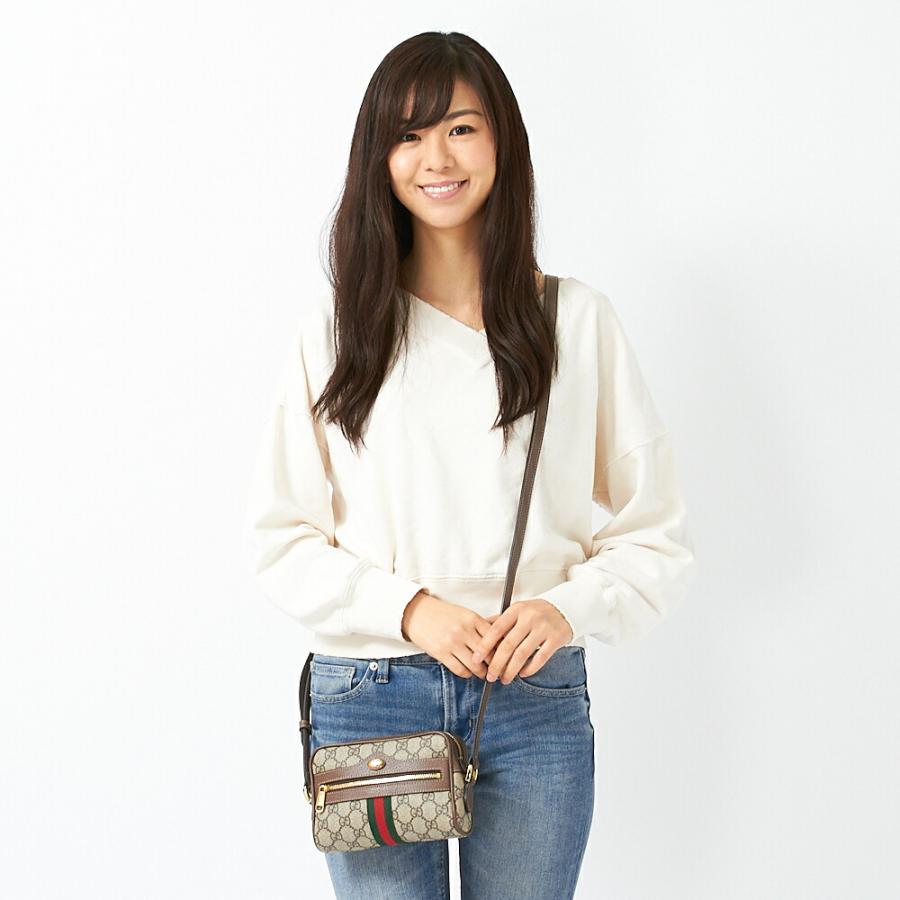 【お取り寄せ】 【並行輸入品】 グッチ GUCCI ショルダーバッグ 【LINEA A：リネアA】 517350 96IWS ブラウン系(8745)の画像
