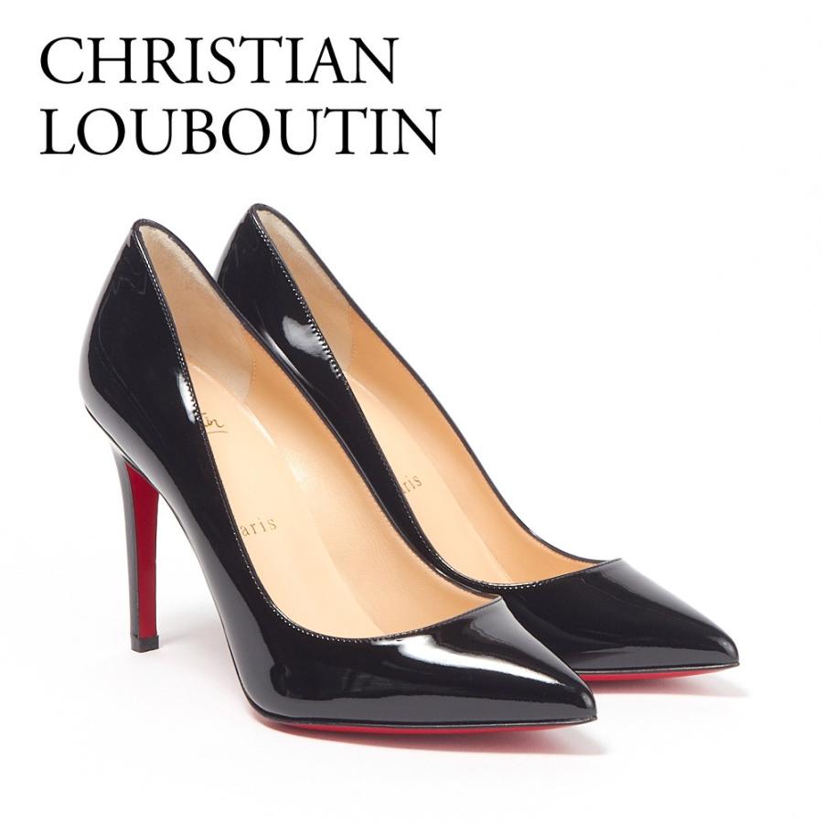 クリスチャンルブタン レディスシューズ パンプス CHRISTIAN LOUBOUTIN 3080680 PIGALLE 100 PATENT ブラック （BLACK） 【fll】