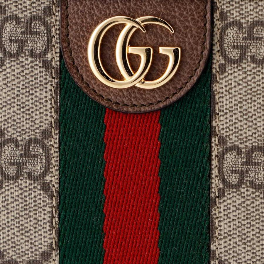 グッチ GUCCI 長財布 【OPHIDIA：オフィディア】 523154 96IWG 8745 ブラウン系(B.EB/N.ACERO/VRV)｜x-sell｜04