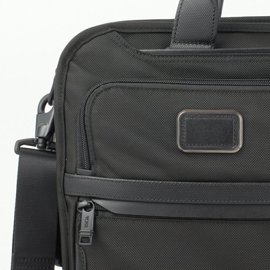 【並行輸入品】 トゥミ 3WAYビジネスバッグ 【ALPHA3】 2603182 (117346 1041) SLIM THREE WAY BRIEF ブラック（BLACK）の画像