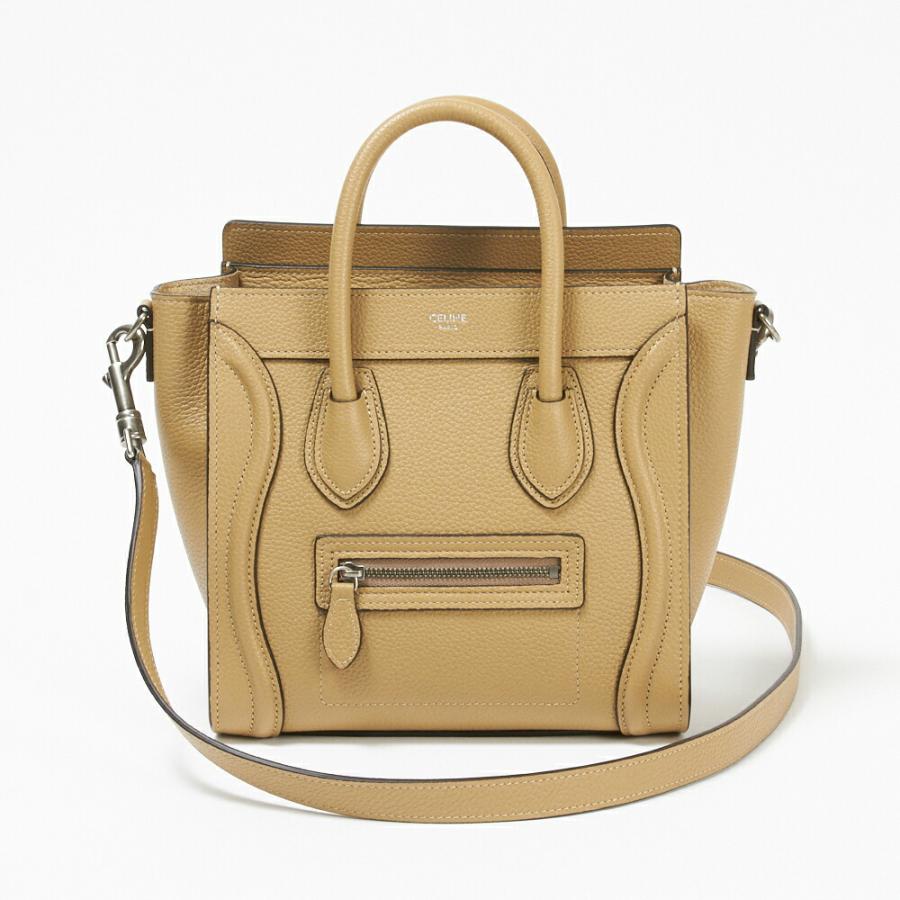 セリーヌ 2WAYバッグ 【ラゲージ ナノ：LUGGAGE NANO】 18924 3DRU 03UN DUNE CELINE