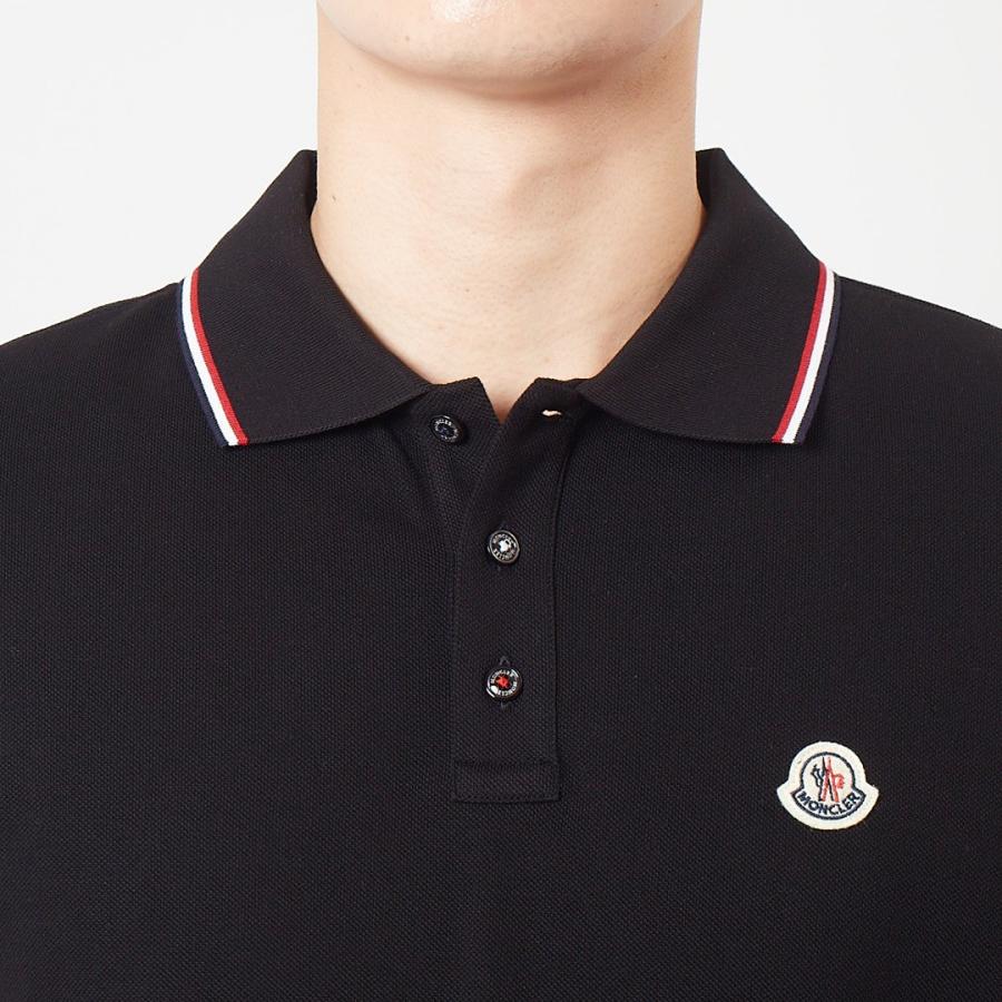 正規タグ モンクレール ポロシャツ 襟ロゴ MONCLER MONCLER モンクレール ポロシャツ レディース 半袖 コットン