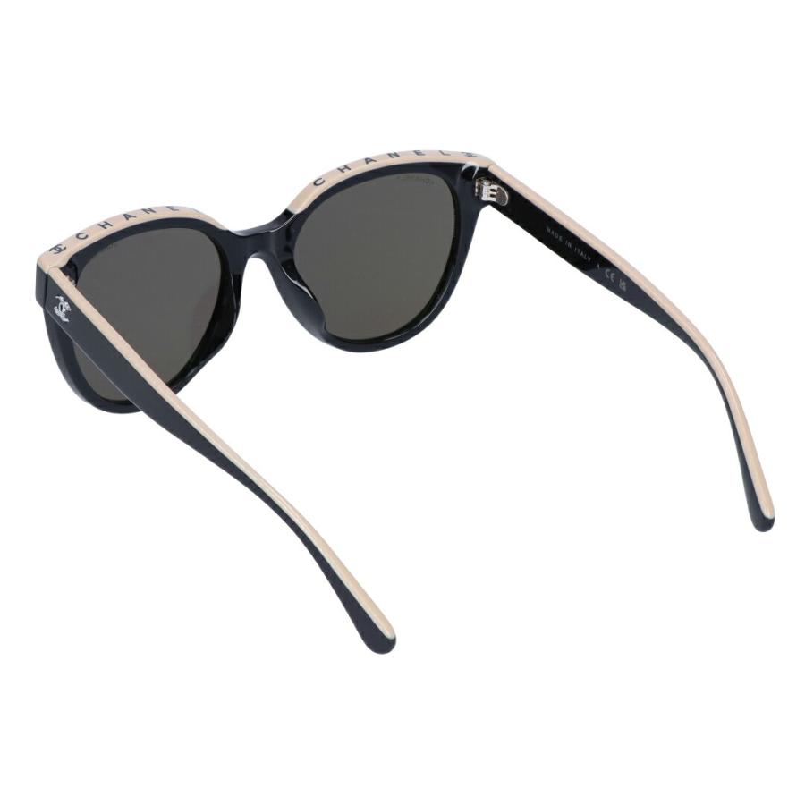 【並行輸入品】 シャネル CHANEL サングラス UVカット バタフライシェイプ ツートンカラー 5414A C534/3 BLACK AND BEIGE/GRADIENT BLACKの画像