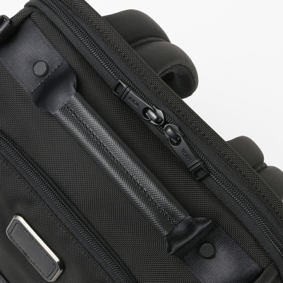 【並行輸入品】 トゥミ バッグ リュックサック 【ALPHA 3】 SLIM SOLUTIONS BRIEF PACK 2603177  (117298 1041)  ブラック(BLACK) TUMIの画像