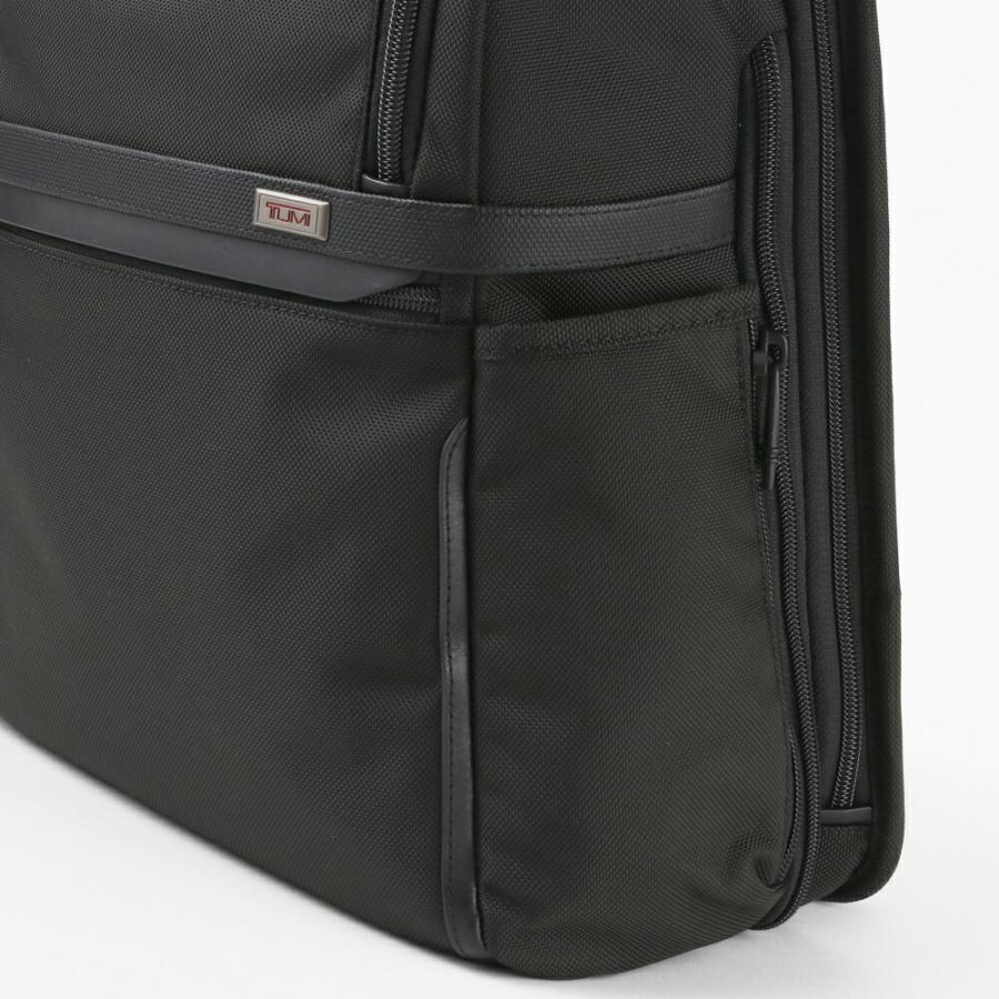 【並行輸入品】 トゥミ バッグ リュックサック 【ALPHA 3】 SLIM SOLUTIONS BRIEF PACK 2603177  (117298 1041)  ブラック(BLACK) TUMIの画像