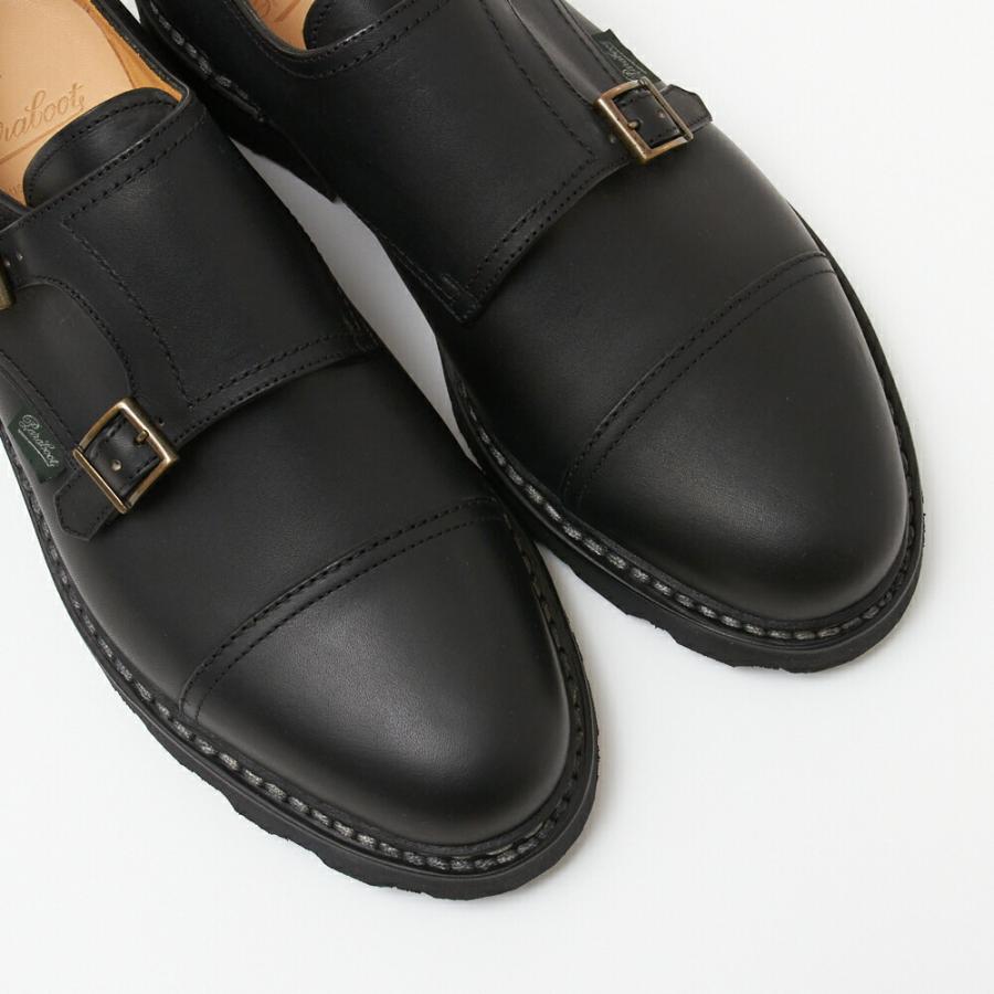【並行輸入品】 パラブーツ メンズシューズ PARABOOT WILLIAM ウィリアム MARCHE 981412 ブラック(NOIR)の画像