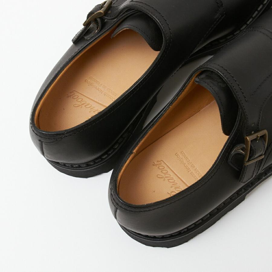 【並行輸入品】 パラブーツ メンズシューズ PARABOOT WILLIAM ウィリアム MARCHE 981412 ブラック(NOIR)の画像