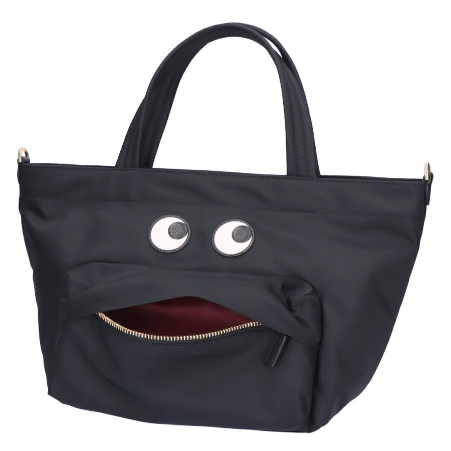 【並行輸入品】 アニヤハインドマーチ ANYA HINDMARCH 2WAYバッグ トート ミニバッグ EYES アイズ 193511 5050925193511 (152952) BLACKの画像