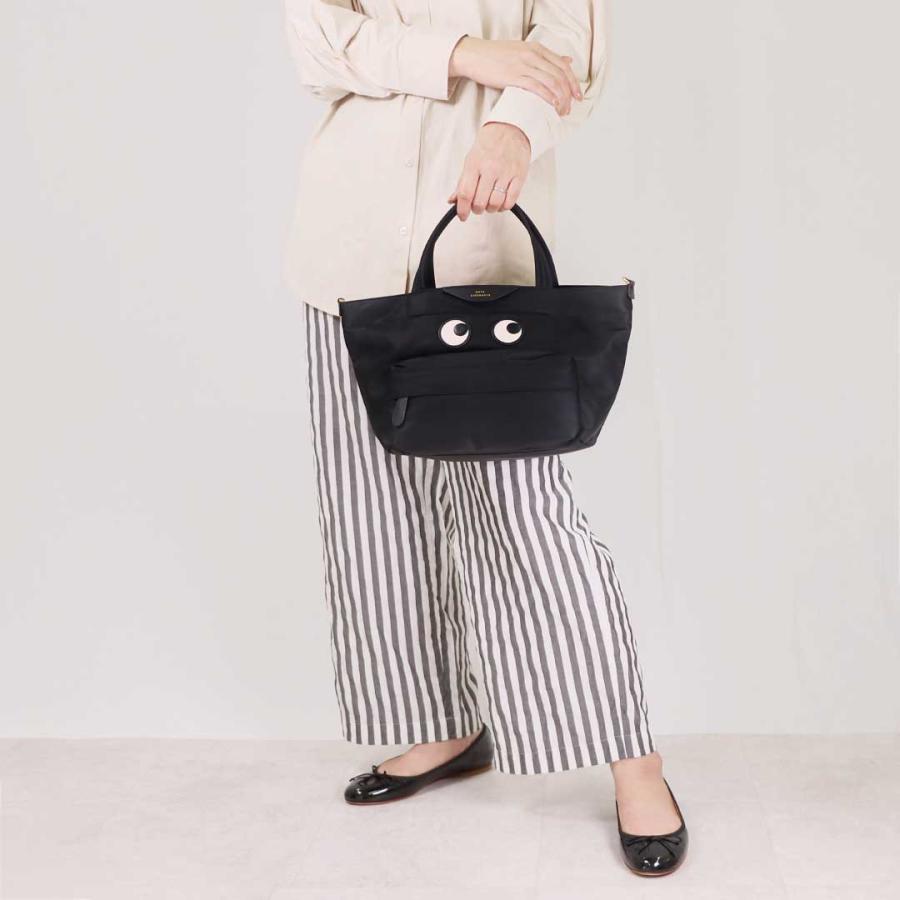 アニヤハインドマーチ ミニ 2WAYバッグ トート ミニバッグ 【EYES：アイズ】 152952 ブラック ANYA HINDMARCH｜x-sell｜09