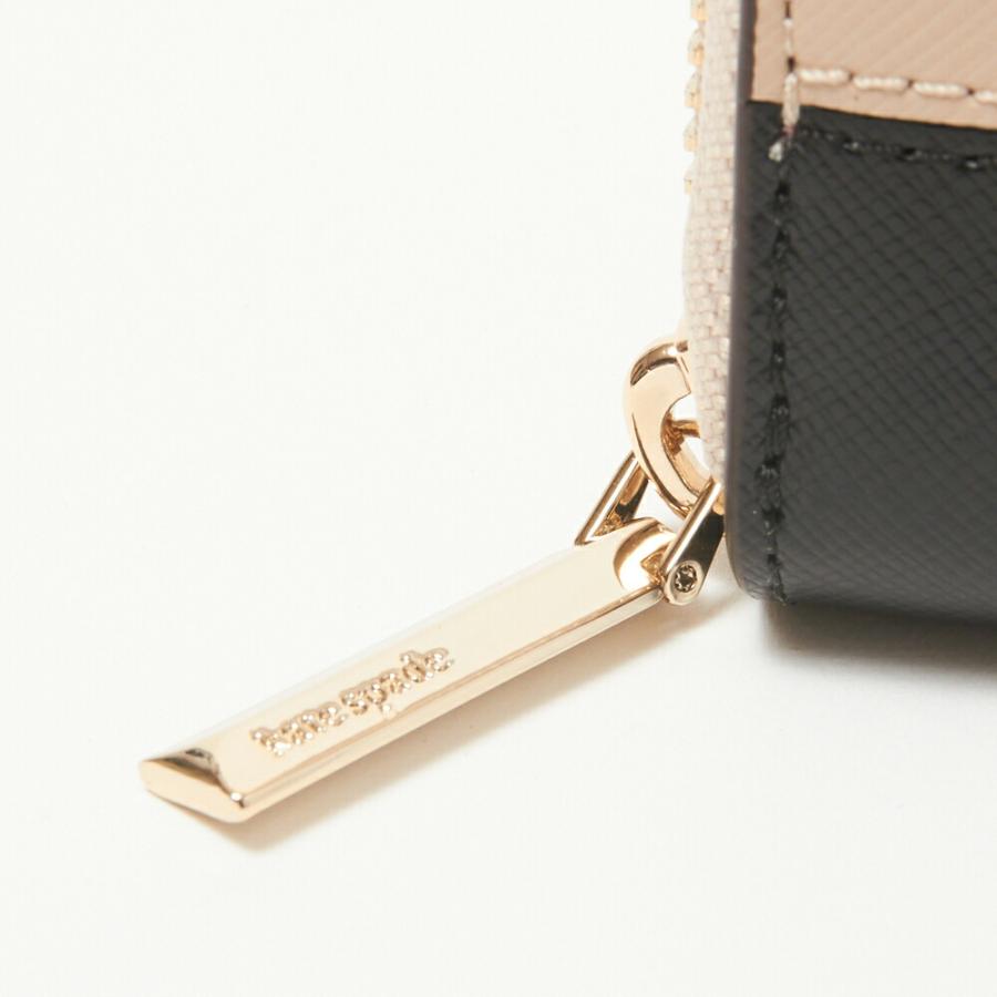 ケイトスペード 長財布 【SPENCER：スペンサー】 ZIP AROUND CONTINENTAL WALLET PWR00281 ベージュ