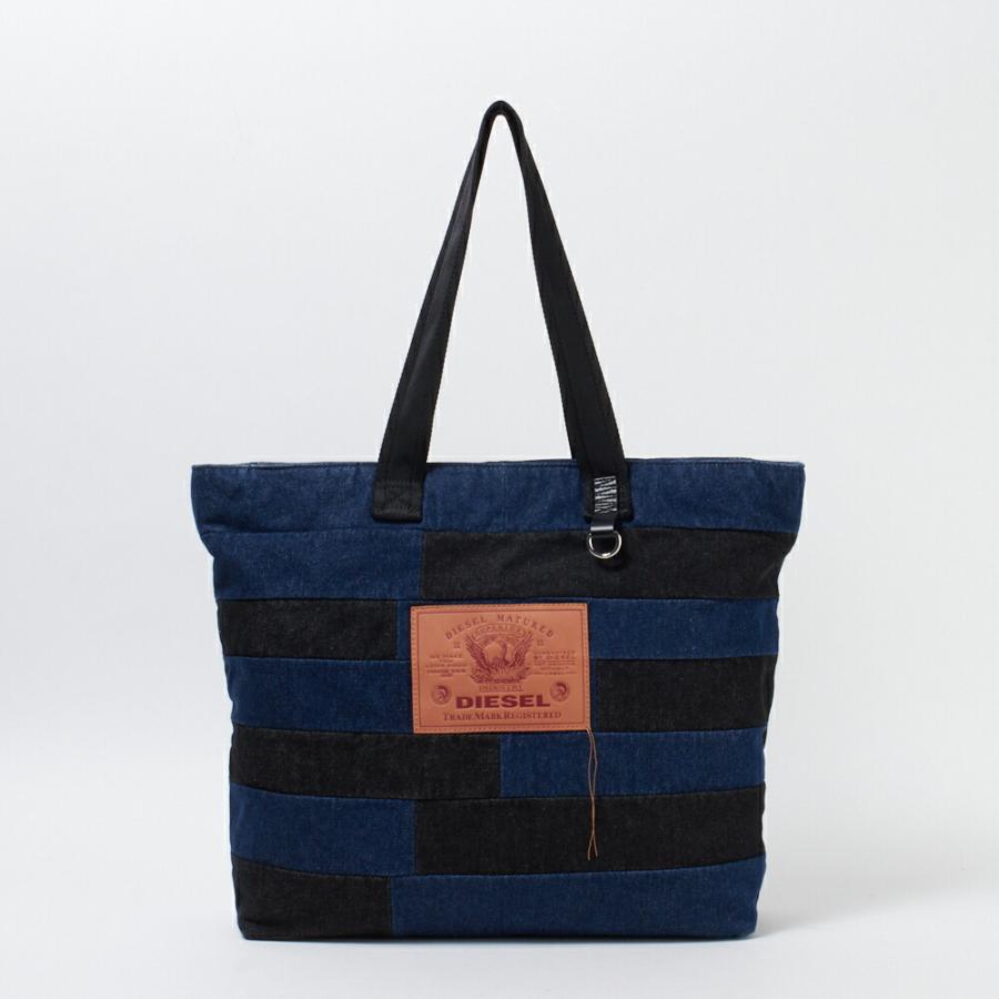 日本全国送料無料 ディーゼル トートバッグ Denimage Voyage X071 P3905 ブルー系 H1191 Blue Diesel Bgm お歳暮 Mediquicklab Com