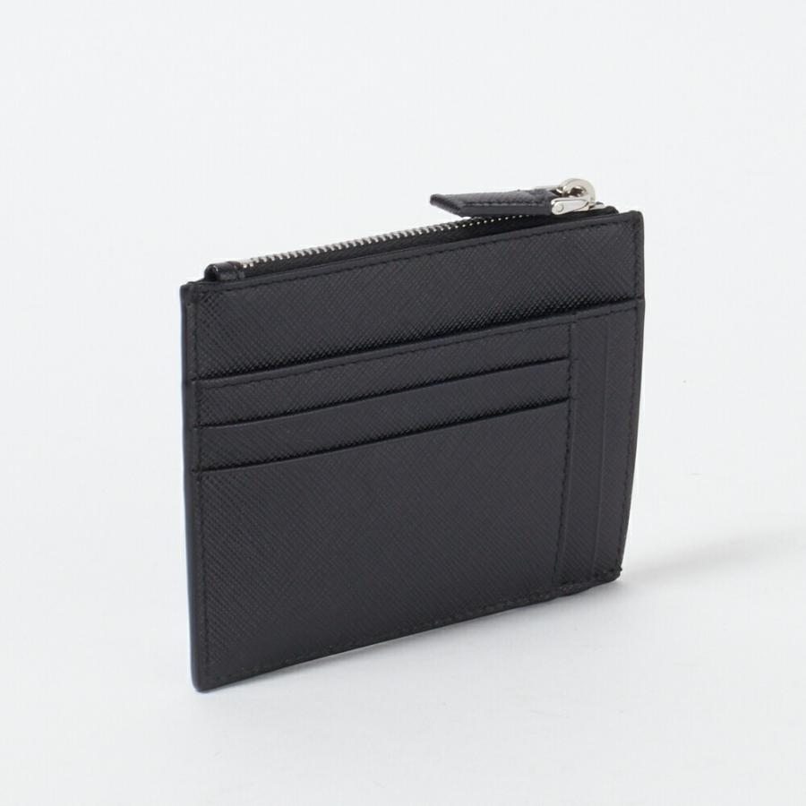 【お取り寄せ】 【並行輸入品】 プラダ カードケース 【SAFFIANO TRIANG】 2MC067 QHH ブラック(F0002 NERO) PRADAの画像