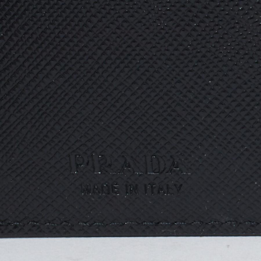 【お取り寄せ】 プラダ メンズ 長財布 【SAFFIANO BICOLO】 2MV836 C5S ブラック(F0002 NERO) PRADA｜x-sell｜09