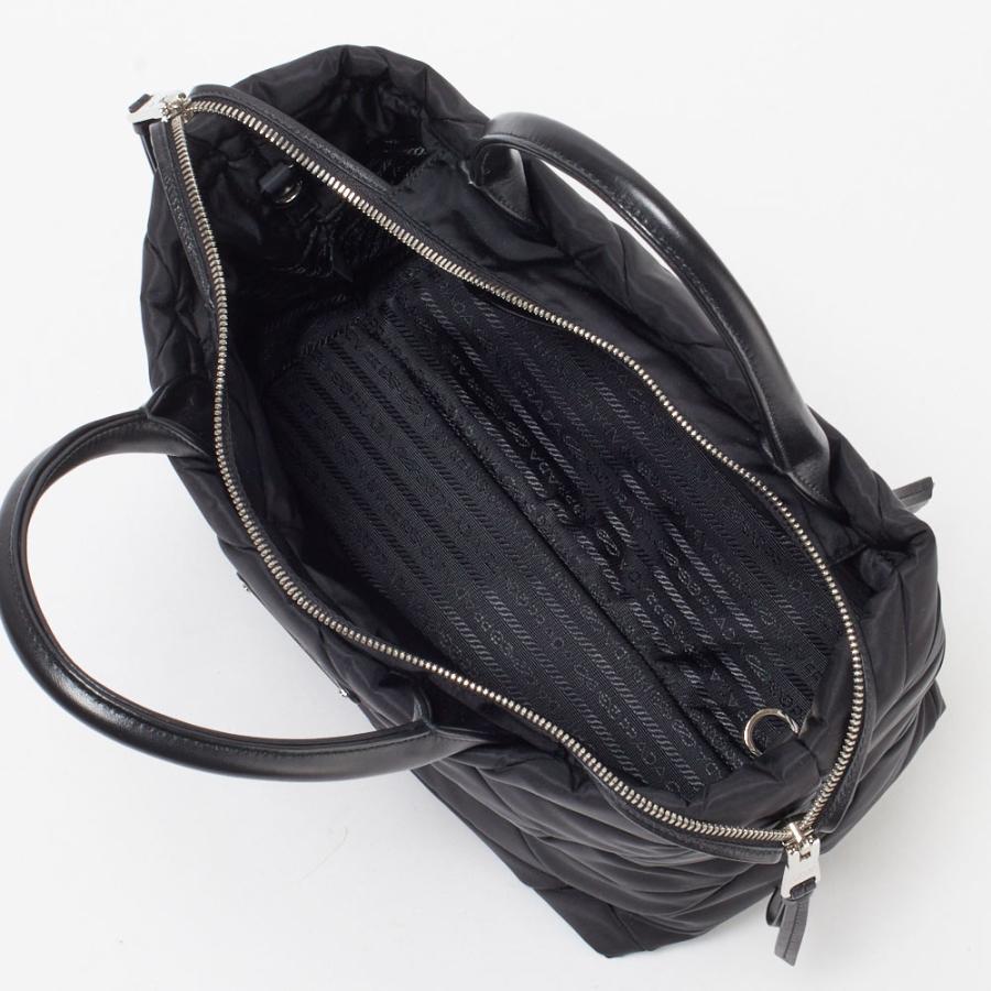 Prada プラダ　黒  ドラムバッグ PRADA 【お取り寄せ】 【並行輸入品】 プラダ 2WAYバッグ Re