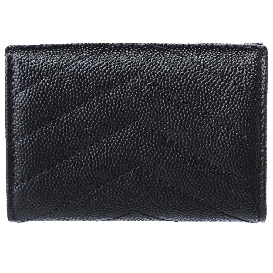 【お取り寄せ】 【並行輸入品】 サンローランパリ 折財布 【ORIGAMI TINY WALLET】 668274 BOWA1 ブラック(1000 BLACK) SAINT LAURENT PARISの画像