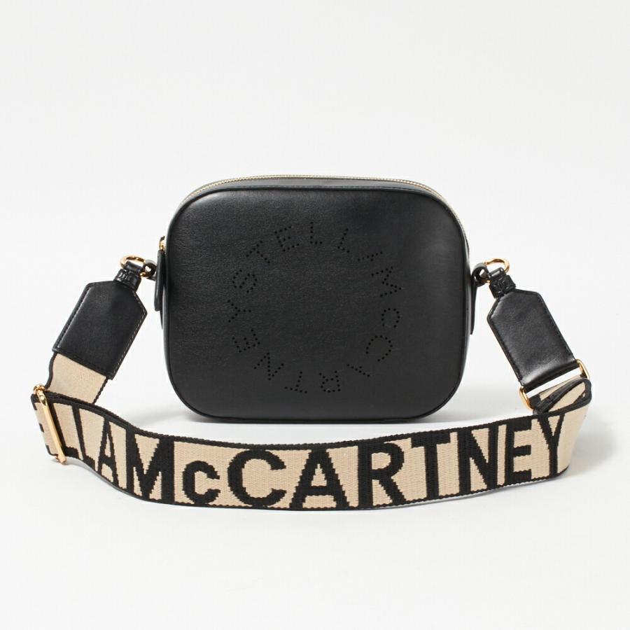 オンライン公式ストア  ブラック ロゴ ショルダーバック StellaMcCartney ✨️美品✨️ ショルダーバッグ