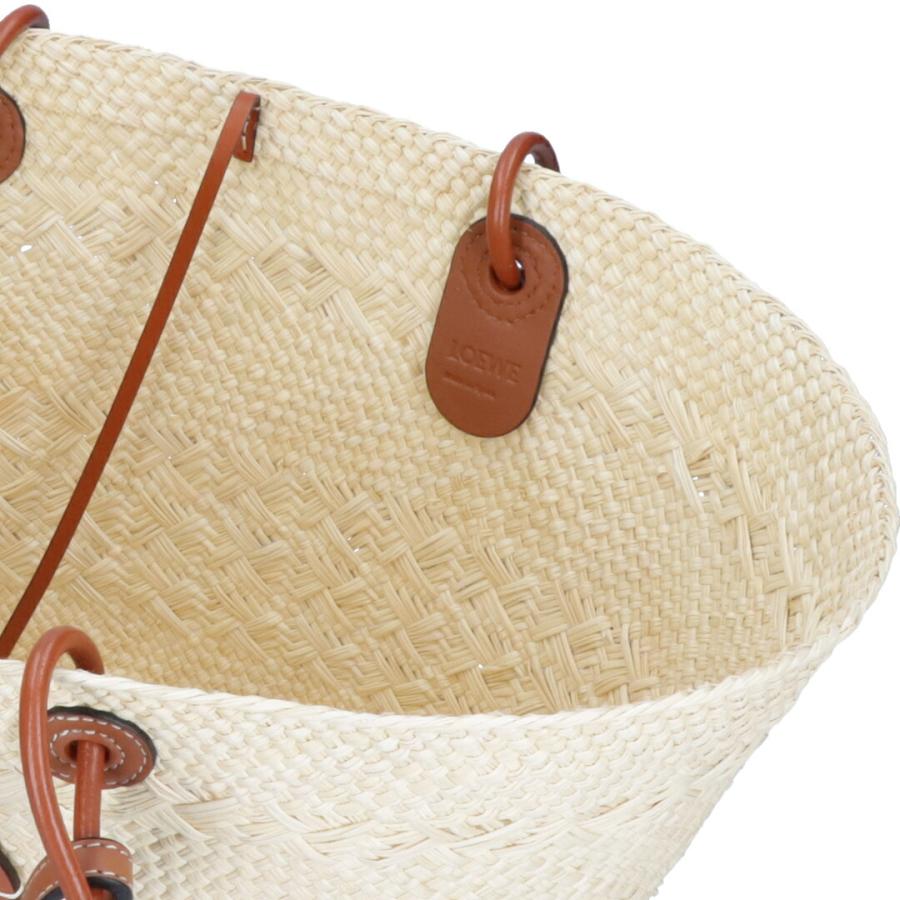 【お取り寄せ】 【並行輸入品】 ロエベ LOEWE かごバッグ バスケットバッグ アナグラム A223T43X02 ベージュ系(2435 NATURALE/TAN)【ギフト不可】の画像