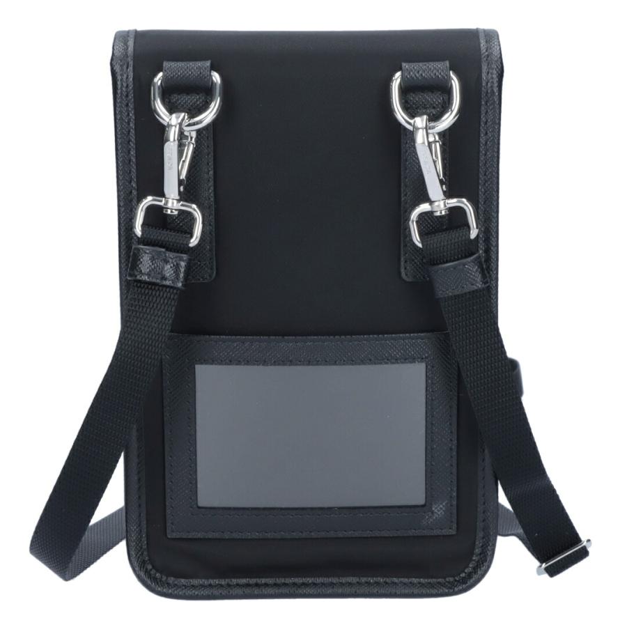 PRADA プラダ ポーチ付き スマートフォン ケース　スマホショルダ PRADA 【並行輸入品】 プラダ ショルダーバッグ レザースマホ