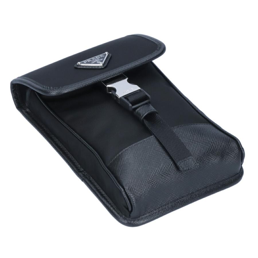 PRADA プラダ ポーチ付き スマートフォン ケース　スマホショルダー PRADA（プラダ） 【お取り寄せ】 【並行輸入品】 ショルダーバッグ