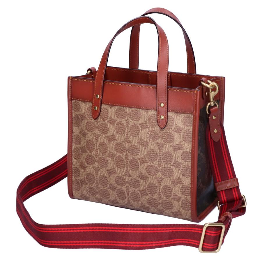 コーチ COACH 2WAYバッグ ブティックライン C3866 ブラウン系(B4SI0