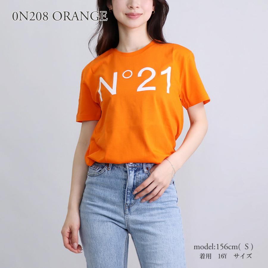 N°21（ヌメロヴェントゥーノ） 【並行輸入品】 レディース ロゴTシャツ