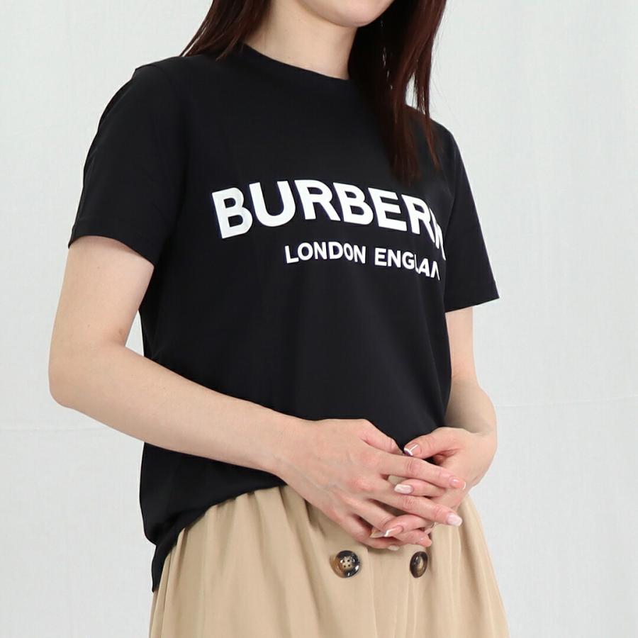 未使用2020SSバーバリーロンドンイングランド半袖Tシャツ黒8023785-