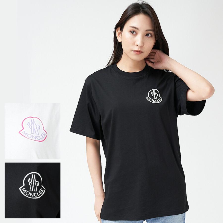 MONCLER】モンクレール ロゴTシャツ レディース-