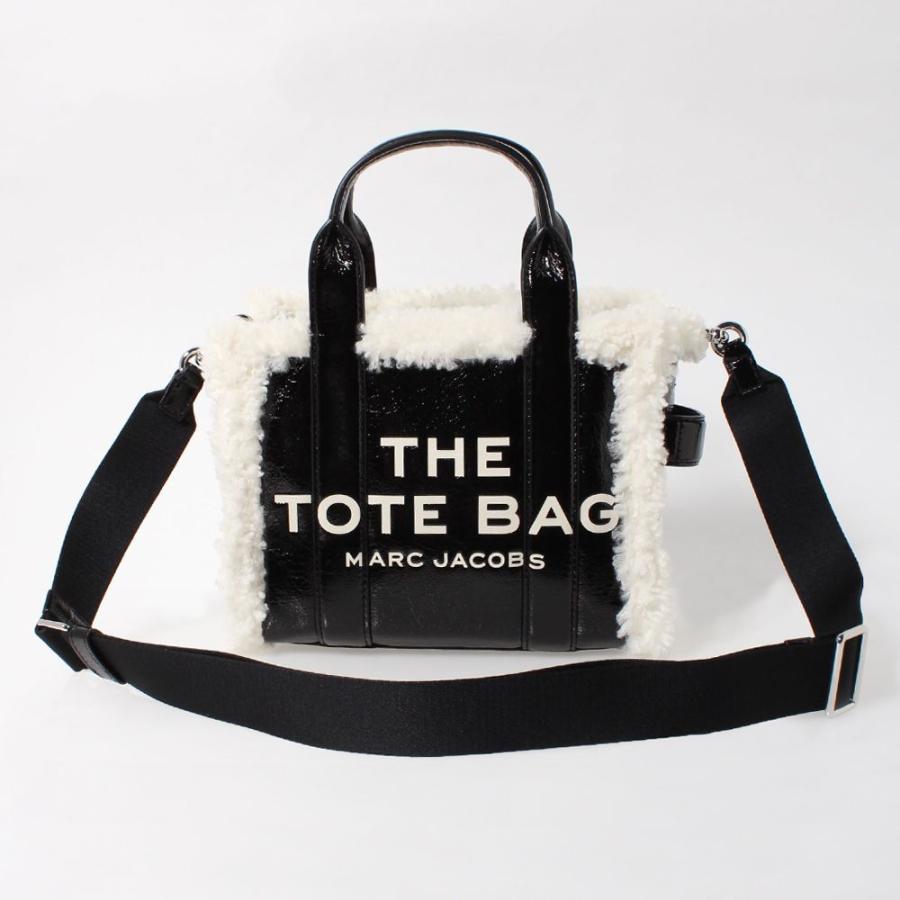 マークジェイコブス 2WAYバッグ 【THE MINI CRINKLE LEATHER TOTE BAG