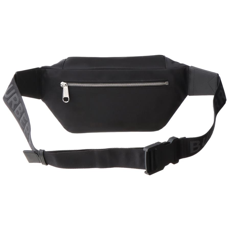 【お取り寄せ】 【並行輸入品】 バーバリー BURBERRY ウエストバッグ ボディバッグ 8049095 ブラック(BLACK)の画像