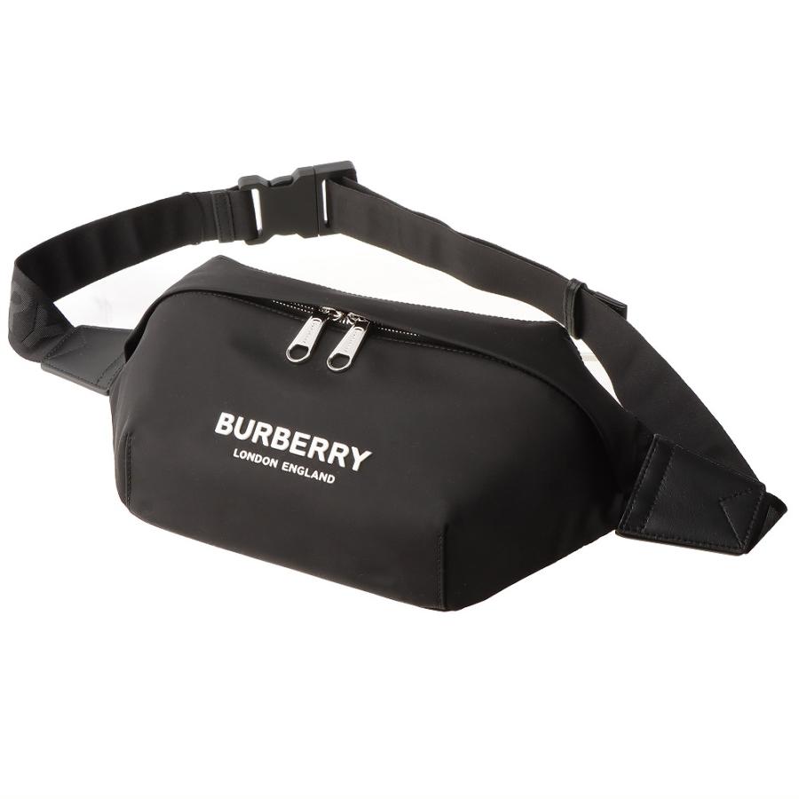 【お取り寄せ】 【並行輸入品】 バーバリー BURBERRY ウエストバッグ ボディバッグ 8049095 ブラック(BLACK)の画像