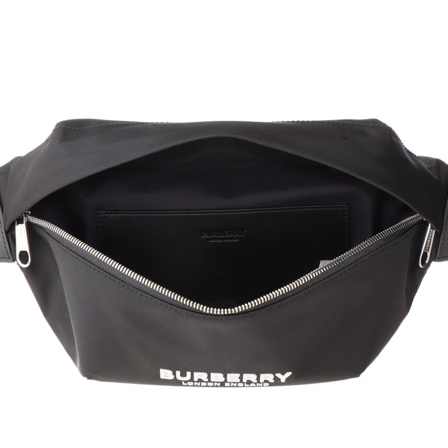 【お取り寄せ】 【並行輸入品】 バーバリー BURBERRY ウエストバッグ ボディバッグ 8049095 ブラック(BLACK)の画像