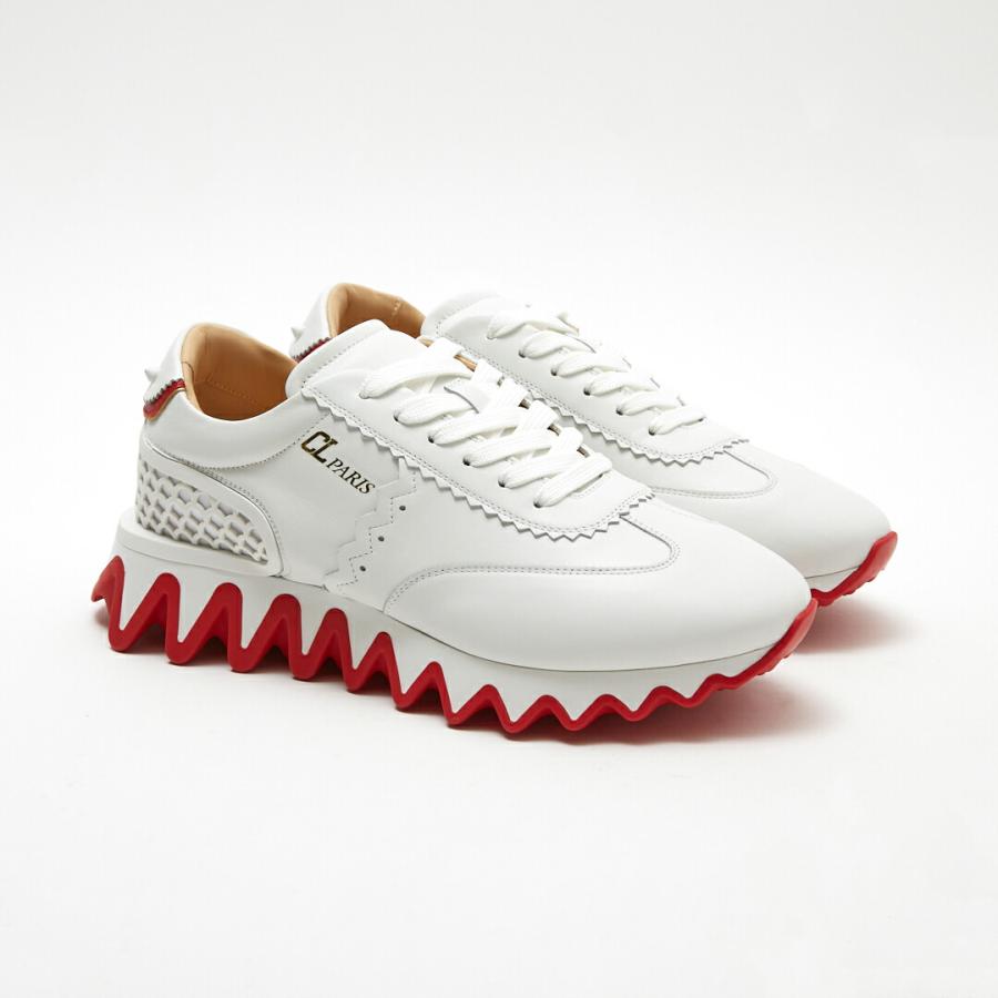 クリスチャンルブタン Christian Louboutin メンズ スニーカー Loubishark ホワイト系 Wh43 White Zkk X Sell エクセルブランドショップ 通販 Yahoo ショッピング