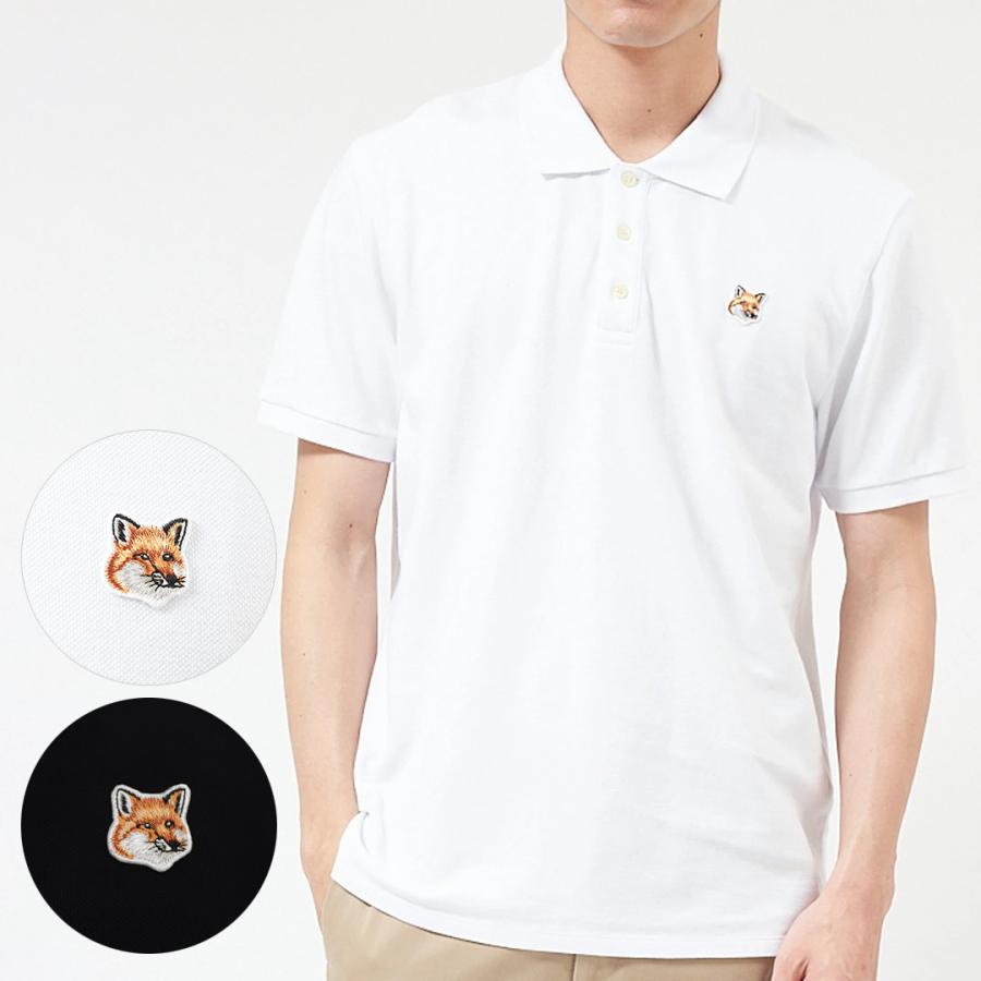 メゾンキツネ MAISON KITSUNE メンズ レディース ポロシャツ 【FOX HEAD PATCH CLASSIC POLO】  FU00203KJ7007 【sbt】 :43464722:テザーレブランドショップ - 通販 - Yahoo!ショッピング