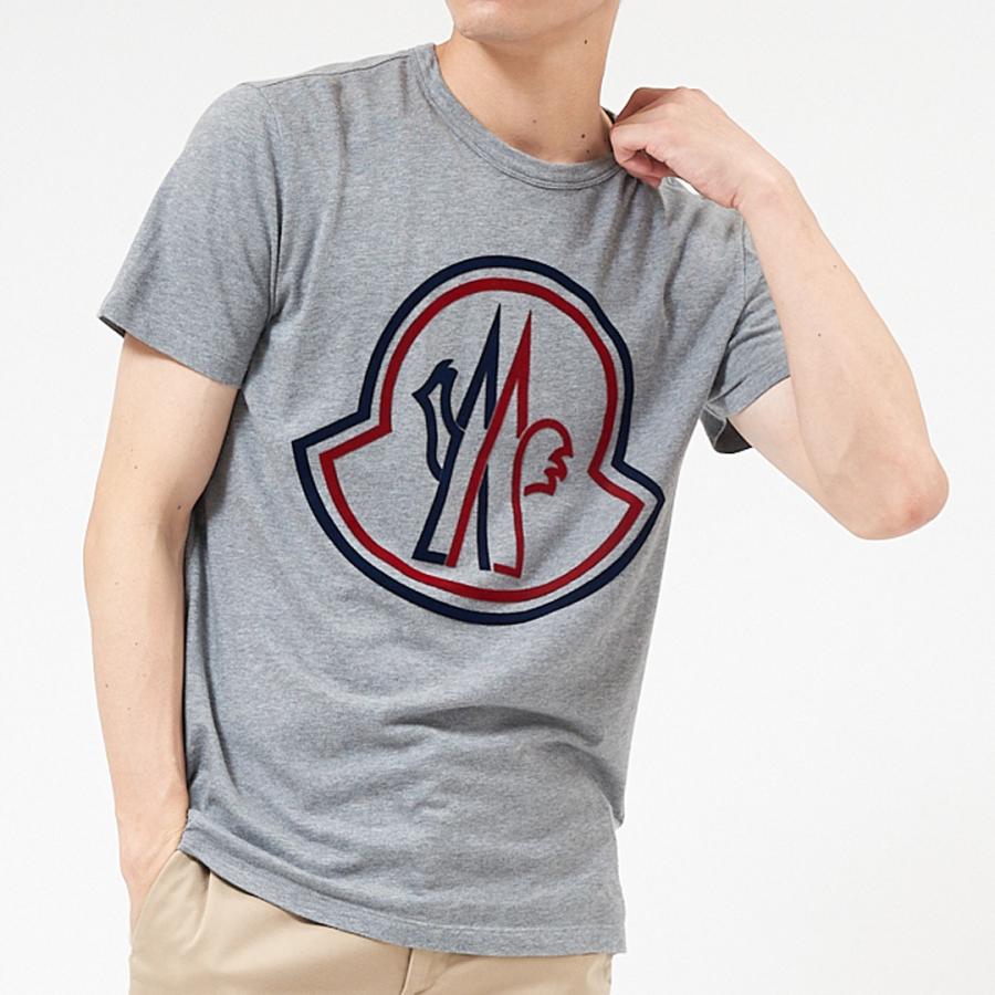 モンクレール Moncler メンズ Tシャツ 8c748 10 90t 987 Grey Clm X Sell エクセルブランドショップ 通販 Yahoo ショッピング