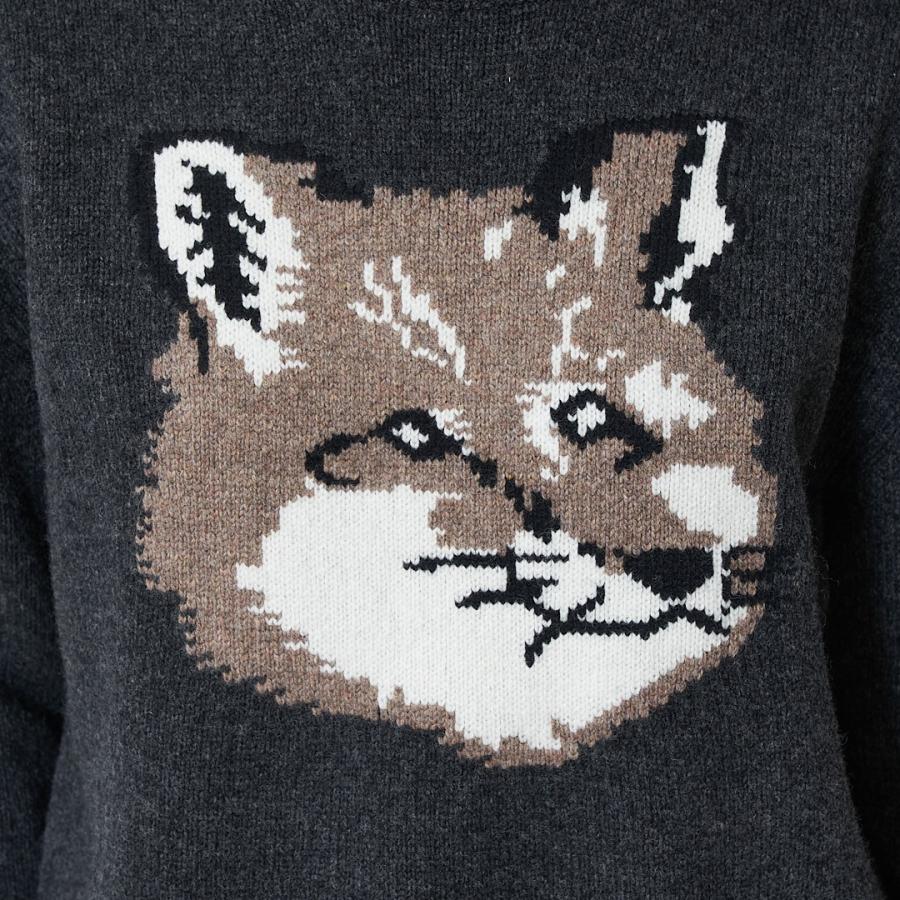 メゾンキツネ MAISON KITSUNE セーター ビッグフォックスヘッド メゾンキツネ MAISON KITSUNE セーター ビッグフォックスヘッド