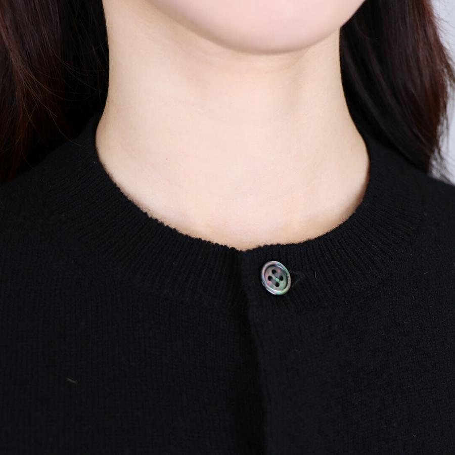最終価格コムデギャルソン ウール カーディガン ラウンドカラー COMME des GARCONS SHIRT（コムデギャルソンシャツ）12ゲージウール