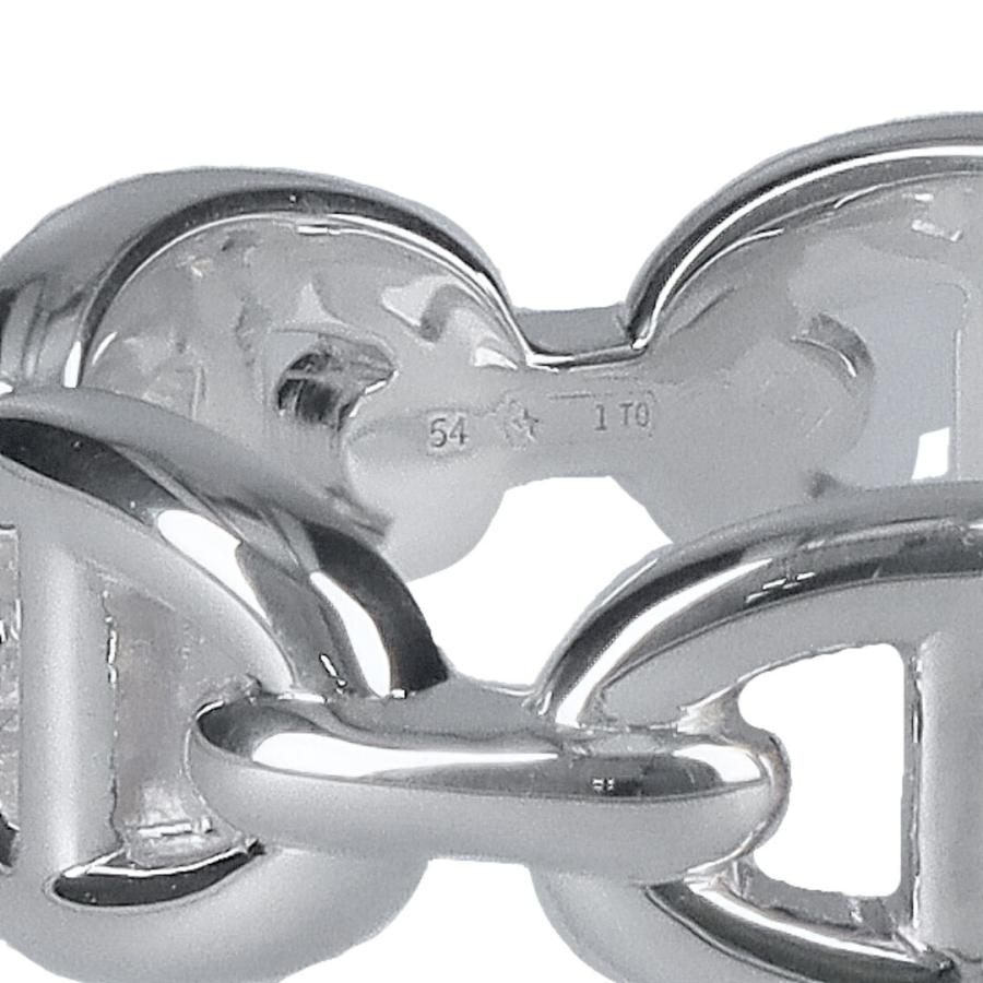【並行輸入品】 エルメス HERMES リング 指輪 シェーヌダンクル H109507B アンシェネ PM SILVERの画像