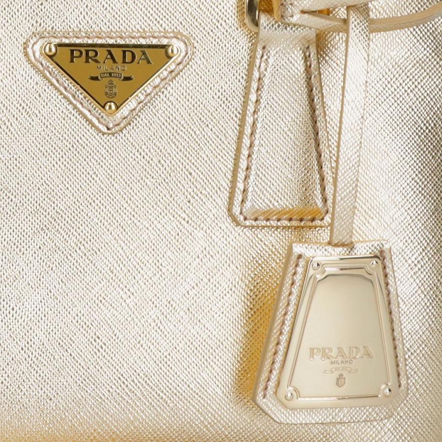 プラダ PRADA 2WAYバッグ SAFFIANO LUX ガレリア ミニ 1BA906 NZV EOJ ゴールド｜x-sell｜05