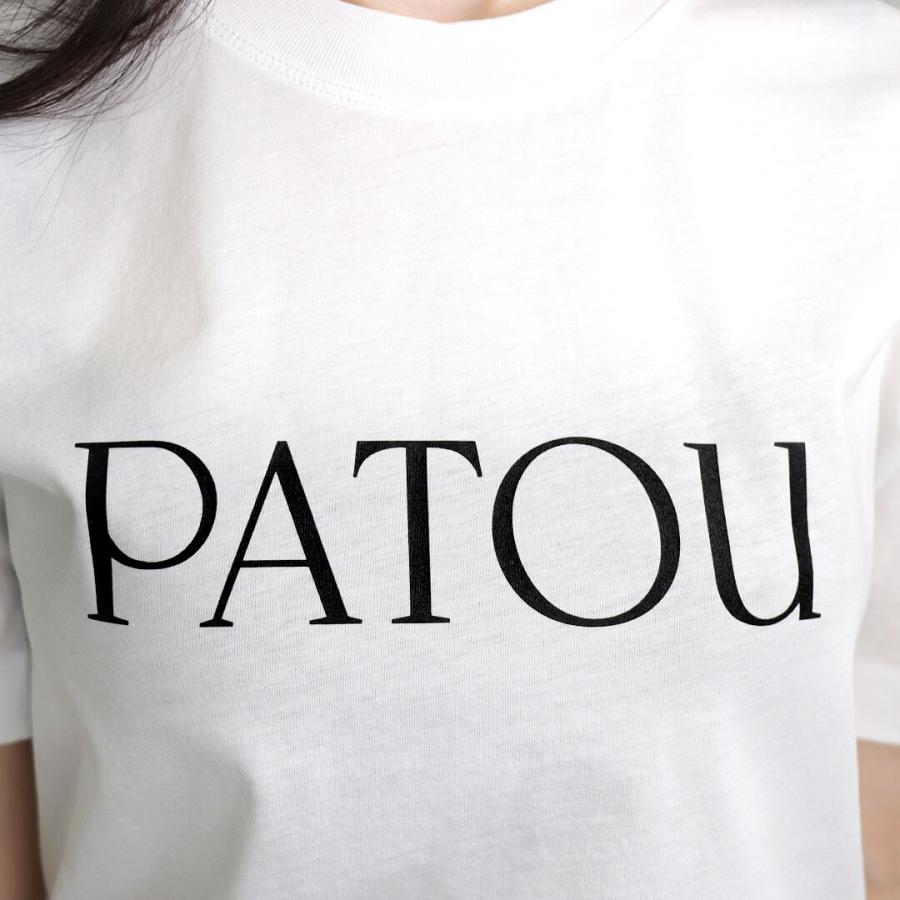 PATOU パトゥ レディース Tシャツ オーガニックコットン ロゴT PATOU パトゥ レディース Tシャツ オーガニックコットン ロゴT