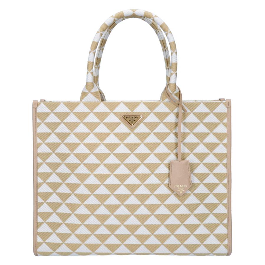PRADA 【並行輸入品】 プラダ トートバッグ TRIANGOLO JACQU