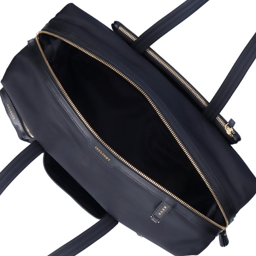 【並行輸入品】 アニヤハインドマーチ ANYA HINDMARCH ハンドバッグ LABELLED 149327 ブラック(BLACK)の画像