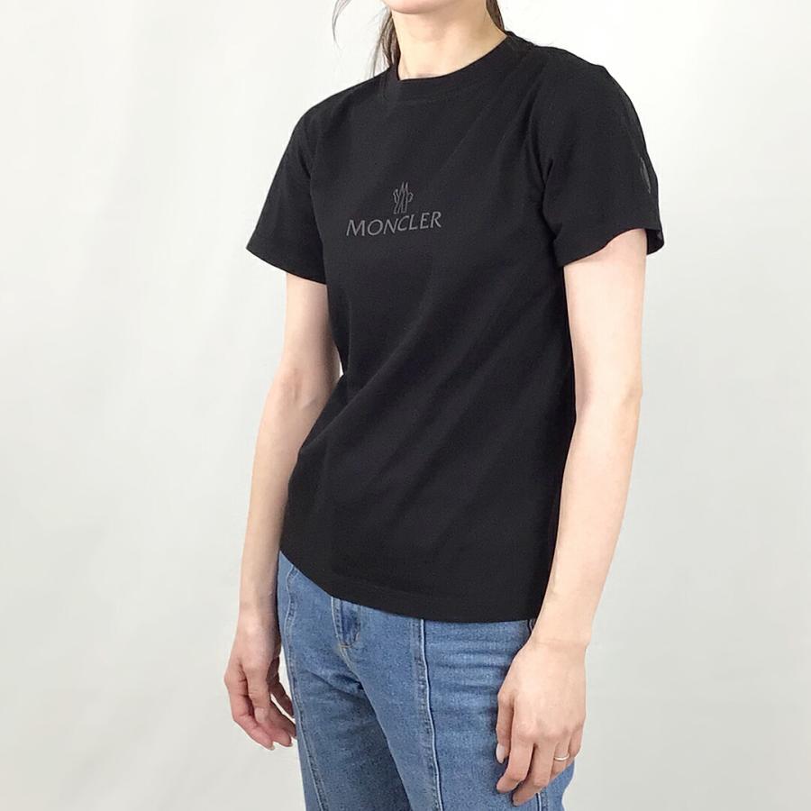 MONCLER モンクレール レディース Tシャツ 8C000 05 829H8 ブラック 