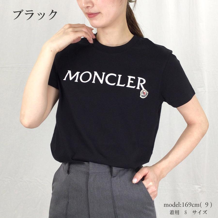 モンクレール MONCLER レディース Tシャツ ロゴ 8C000 09 829HP 