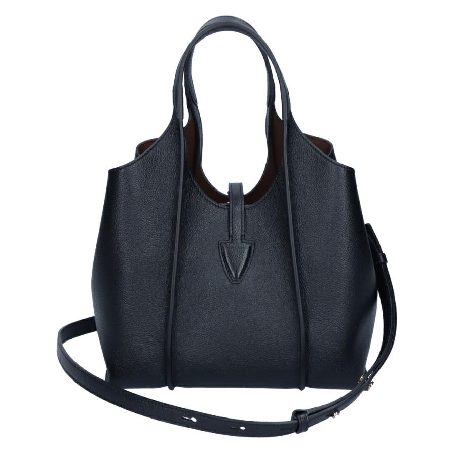 【美品】TOD'S ショルダーバッグ　2way Tタイムレス 黒 楽天市場】トッズ TODS ハンドバッグ 2WAY ショルダーバッグ ブラック
